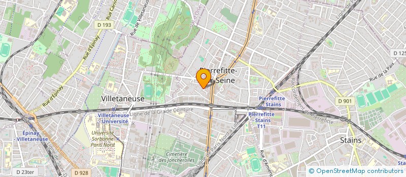 localisation de l'entreprise MADAME NOISSI VARELA FERNANDES à PIERREFITTE-SUR-SEINE