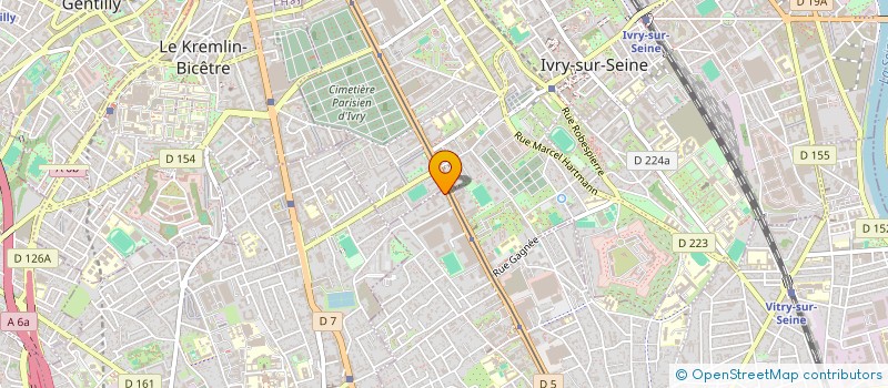 localisation de l'entreprise MADAME NOKOMANDA KARAMOKO  VITRY-SUR-SEINE