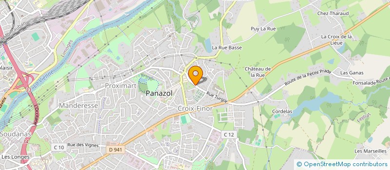 localisation de l'entreprise MADAME NOLA WILLIAMS à PANAZOL