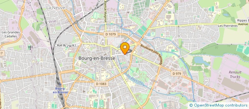 localisation de l'entreprise MADAME NOLUENE ROLLET à BOURG-EN-BRESSE