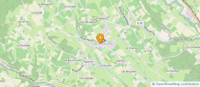 localisation de l'entreprise MADAME NOLWEN CHERBLANC  SAINT-GEORGES-DE-RENEINS