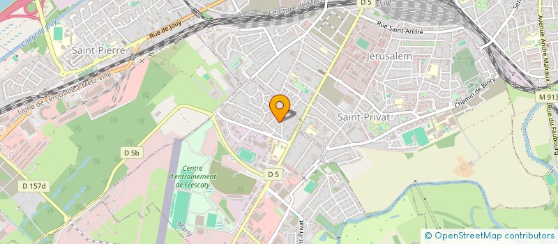 localisation de l'entreprise MADAME NOLWEN CLEMENT HENRION à MARLY