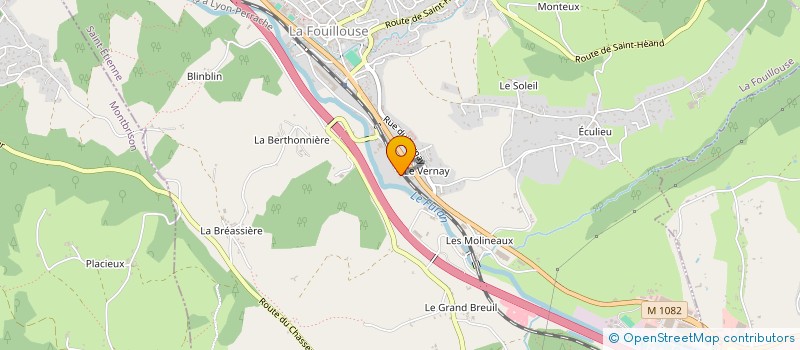 localisation de l'entreprise MADAME NOLWEN DE VOLDER  LA FOUILLOUSE