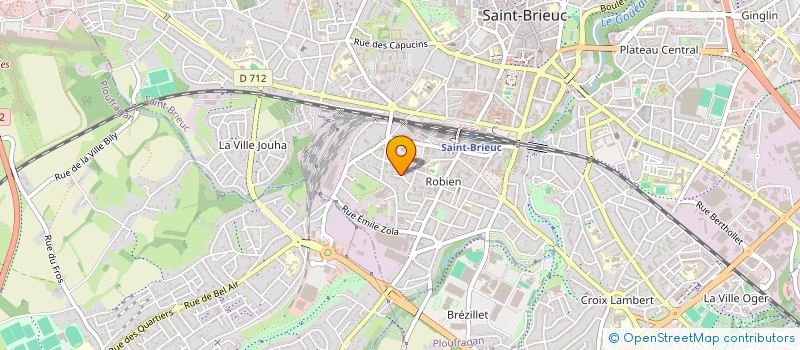 localisation de l'entreprise MADAME NOLWEN DUGOURLAY à SAINT-BRIEUC