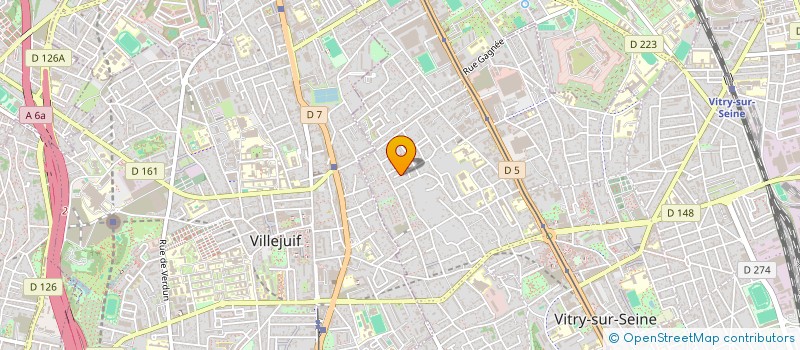 localisation de l'entreprise MADAME NOLWEN KERVAZO à VITRY-SUR-SEINE