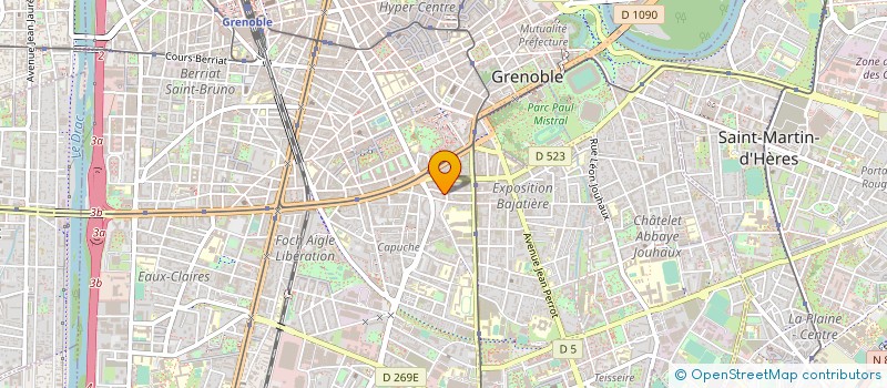 localisation de l'entreprise MADAME NOLWEN MAILLOUX  GRENOBLE