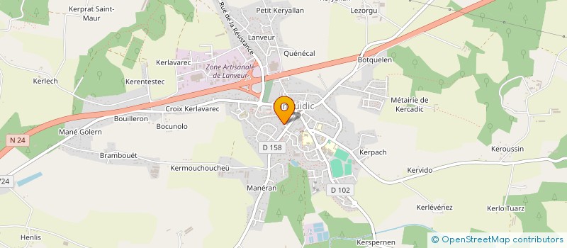 localisation de l'entreprise MADAME NOLWEN SIGNES  LANGUIDIC