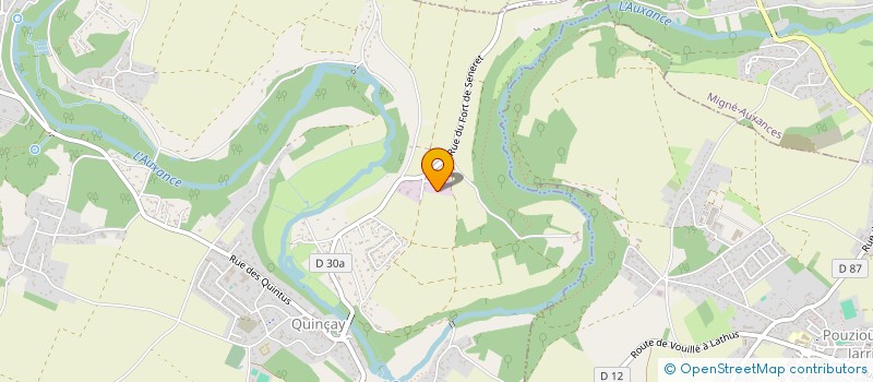 localisation de l'entreprise MADAME NOLWEN TOQUER  QUINCAY