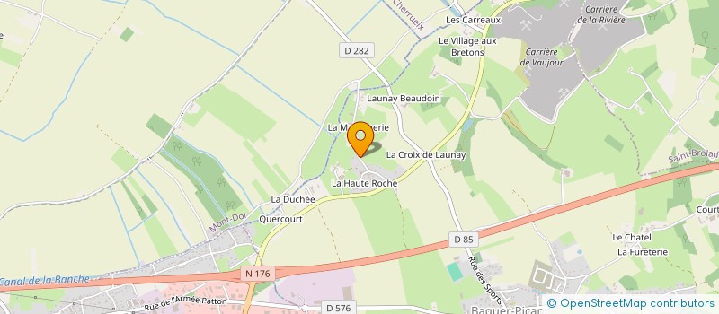 localisation de l'entreprise MADAME NOLWENN ALLO  BAGUER-PICAN