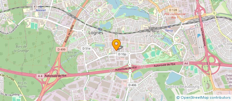 localisation de l'entreprise MADAME NOLWENN ALVES à LOGNES