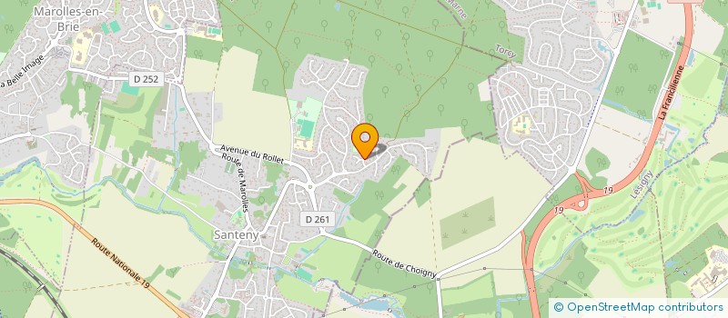 localisation de l'entreprise MADAME NOLWENN BIALGUE  SANTENY