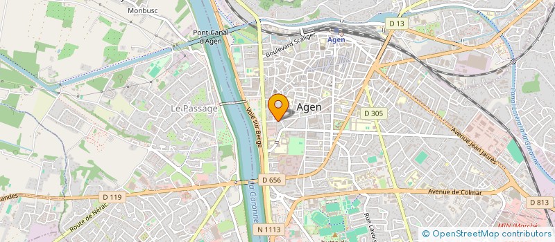 localisation de l'entreprise MADAME NOLWENN BONNAT  AGEN