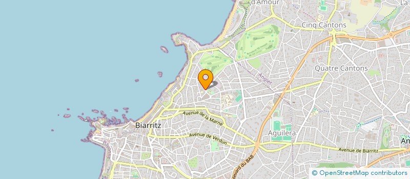 localisation de l'entreprise MADAME NOLWENN BONNY à BIARRITZ
