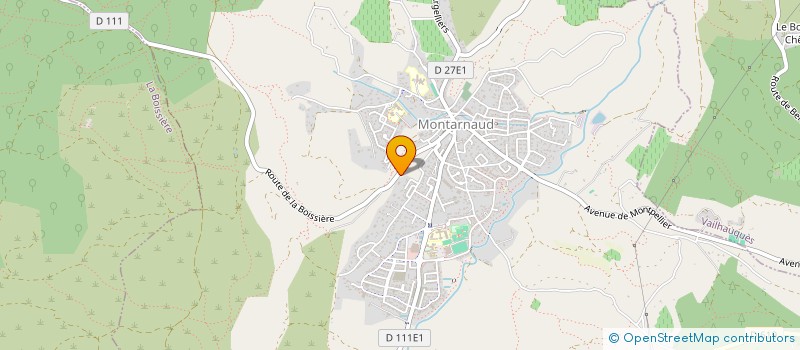 localisation de l'entreprise MADAME NOLWENN BOUDOIRE  MONTARNAUD