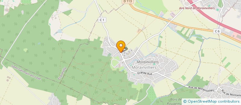 localisation de l'entreprise MADAME NOLWENN BOULDOIRES  MORAINVILLIERS