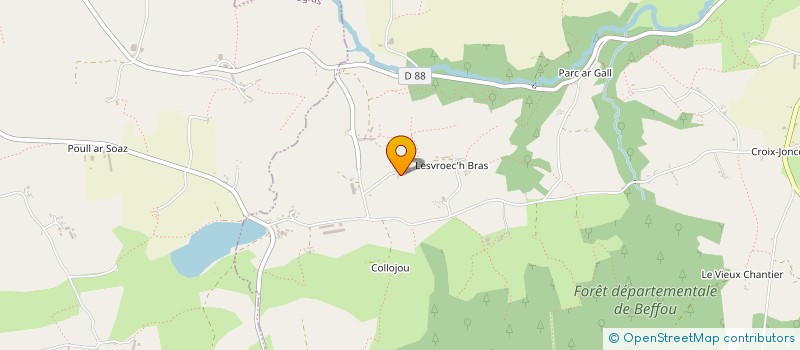 localisation de l'entreprise MADAME NOLWENN BRUNEAU à LOGUIVY-PLOUGRAS