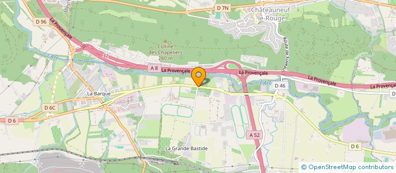 localisation de l'entreprise MADAME NOLWENN CAMBOUR  FUVEAU