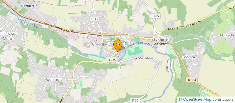 localisation de l'entreprise MADAME NOLWENN CARRARA  CRECY-LA-CHAPELLE