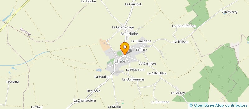 localisation de l'entreprise MADAME NOLWENN CARTIER  LANCE