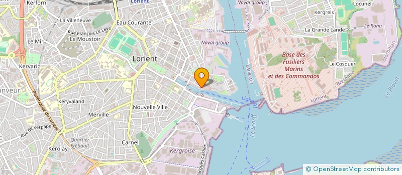 localisation de l'entreprise MADAME NOLWENN CELLE à LORIENT