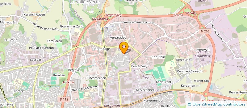 localisation de l'entreprise MADAME NOLWENN CHAMPAGNE à BREST