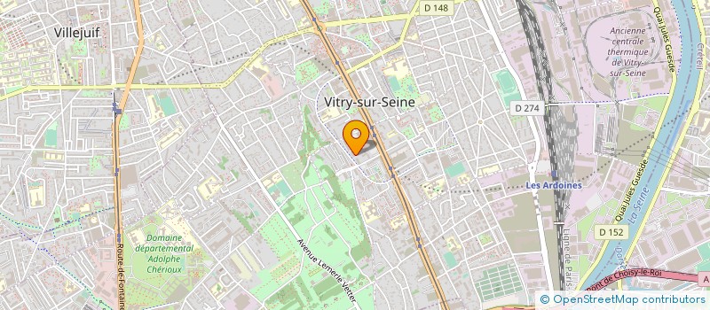 localisation de l'entreprise MADAME NOLWENN DEACKEN à VITRY-SUR-SEINE