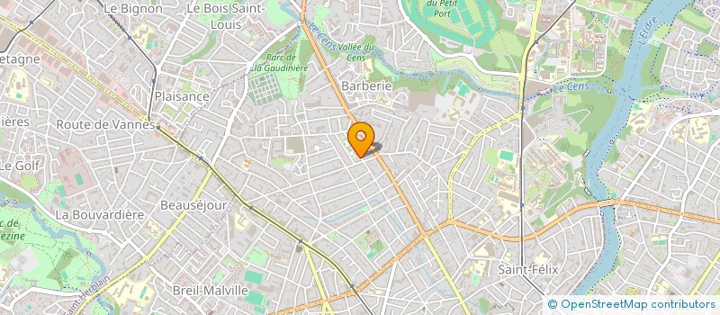 localisation de l'entreprise MADAME NOLWENN ESCOUBET  NANTES