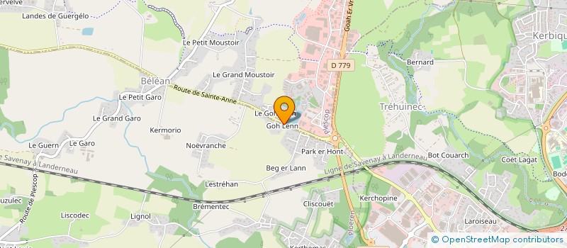 localisation de l'entreprise MADAME NOLWENN GARCIN  PLOEREN