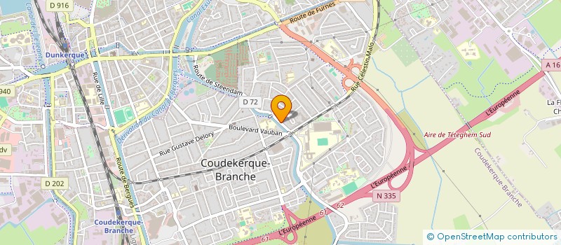 localisation de l'entreprise MADAME NOLWENN GOETGHEBEUR à DUNKERQUE