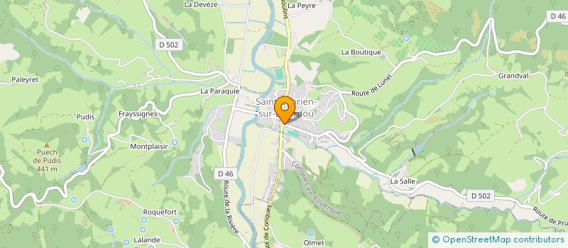 localisation de l'entreprise MADAME NOLWENN GOURMELON à CONQUES-EN-ROUERGUE