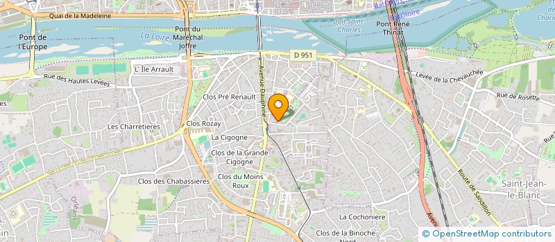 localisation de l'entreprise MADAME NOLWENN GREINER à ORLEANS