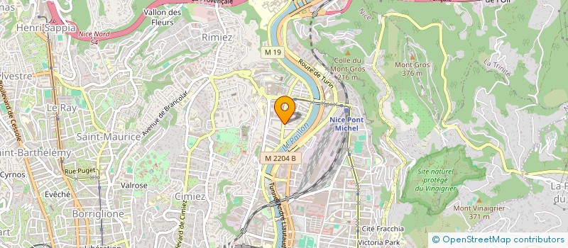 localisation de l'entreprise MADAME NOLWENN GUELZEC à NICE