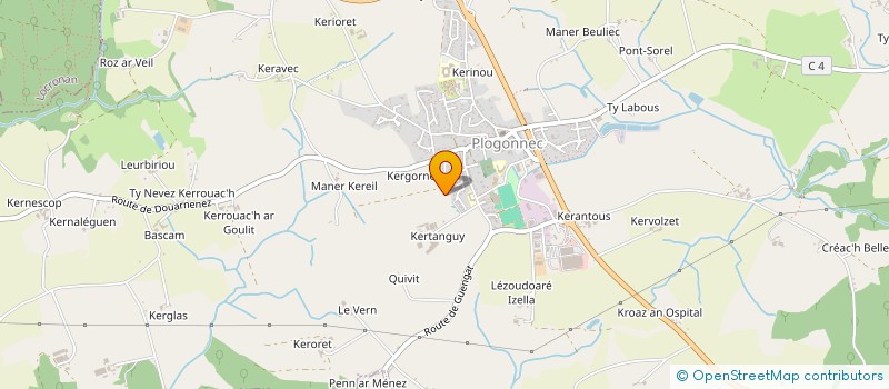 localisation de l'entreprise MADAME NOLWENN GUILLOU à GUENGAT