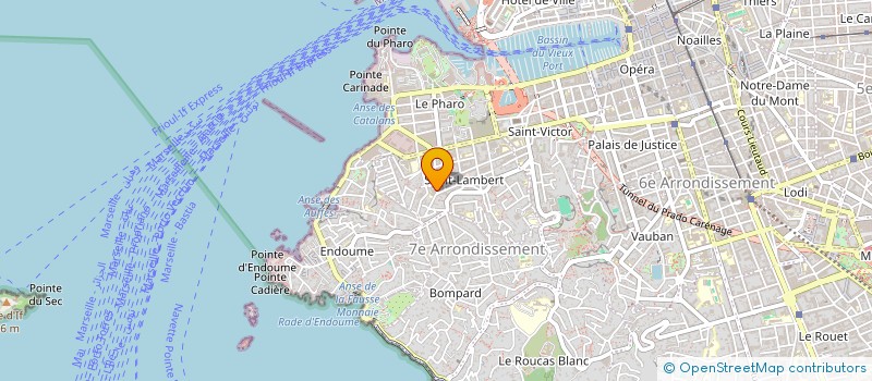 localisation de l'entreprise MADAME NOLWENN GUINNEFOLLAU à MARSEILLE