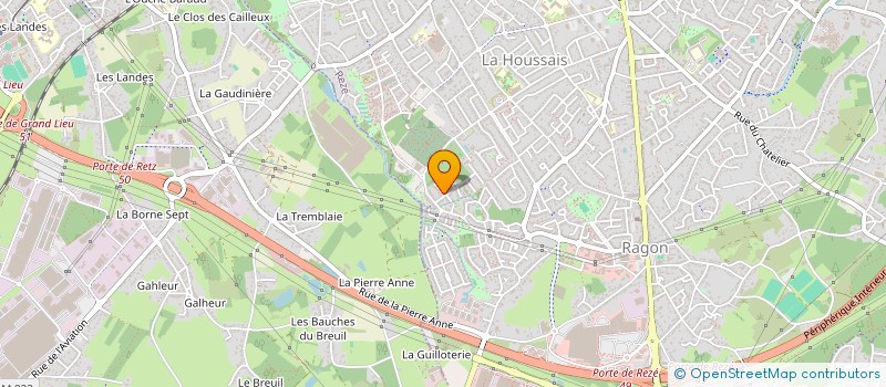 localisation de l'entreprise MADAME NOLWENN HERBRETEAU  REZE