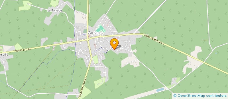 localisation de l'entreprise MADAME NOLWENN HERRY  CARCANS