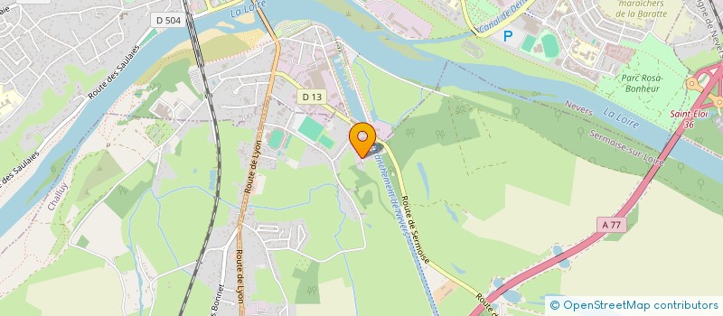 localisation de l'entreprise MADAME NOLWENN HERZOG PRUNET  SERMOISE-SUR-LOIRE