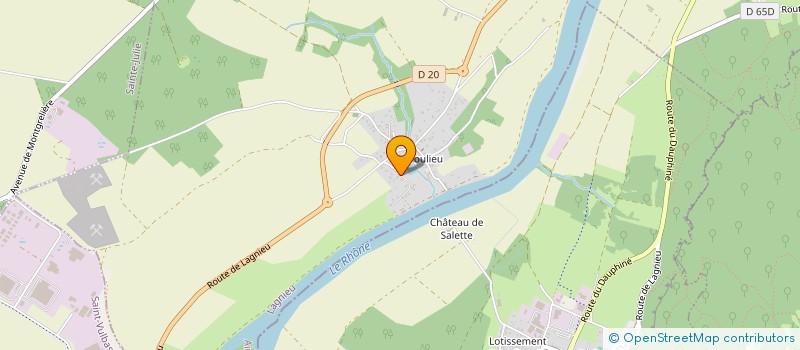 localisation de l'entreprise MADAME NOLWENN HOARAU  LAGNIEU