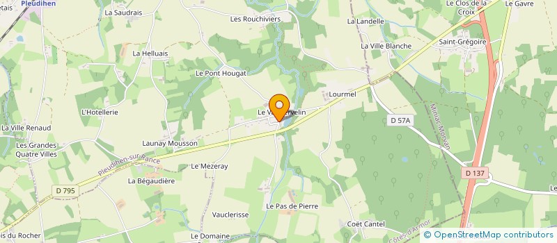 localisation de l'entreprise MADAME NOLWENN JOUANNIC  PLEUDIHEN-SUR-RANCE