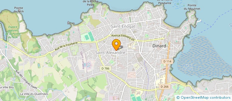 localisation de l'entreprise MADAME NOLWENN LAURENT  DINARD