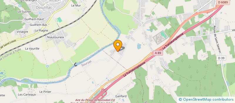 localisation de l'entreprise MADAME NOLWENN LE CORRE  NEUVIC