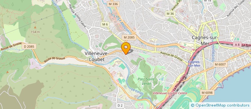 localisation de l'entreprise MADAME NOLWENN LE GOASCON à CAGNES-SUR-MER
