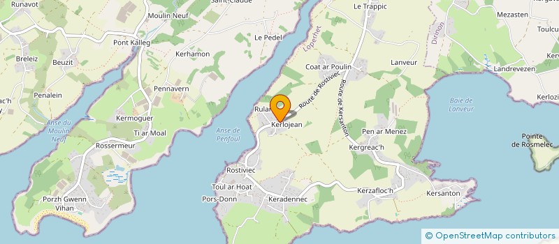 localisation de l'entreprise MADAME NOLWENN LE GOFF  PLOEZAL