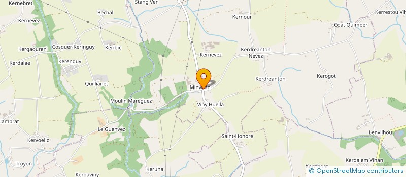 localisation de l'entreprise MADAME NOLWENN LE GOFF  PLOGASTEL-SAINT-GERMAIN