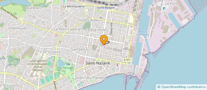 localisation de l'entreprise MADAME NOLWENN LE GOUIC  SAINT-NAZAIRE