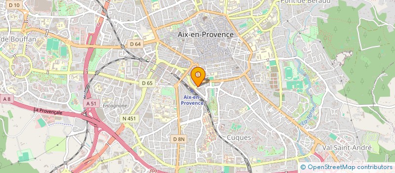 localisation de l'entreprise MADAME NOLWENN LE HUEDE à AIX-EN-PROVENCE