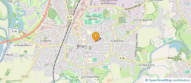 localisation de l'entreprise MADAME NOLWENN LE JANNIC NOLWENN  BRUZ