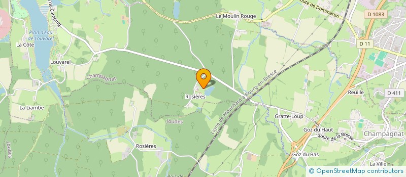 localisation de l'entreprise MADAME NOLWENN LE LOUARN à CHAMPAGNAT