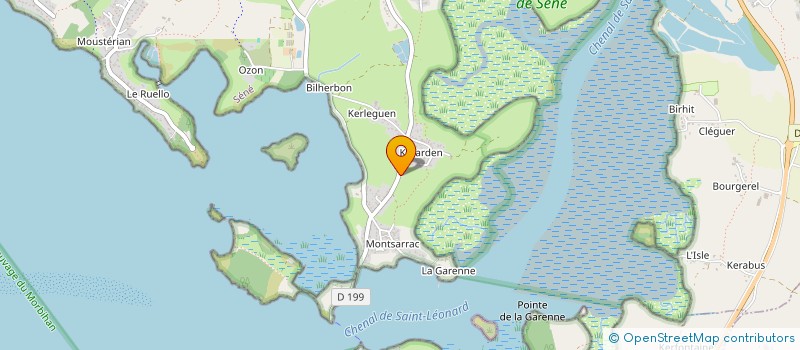 localisation de l'entreprise MADAME NOLWENN LE ROUSSEAU  SENE