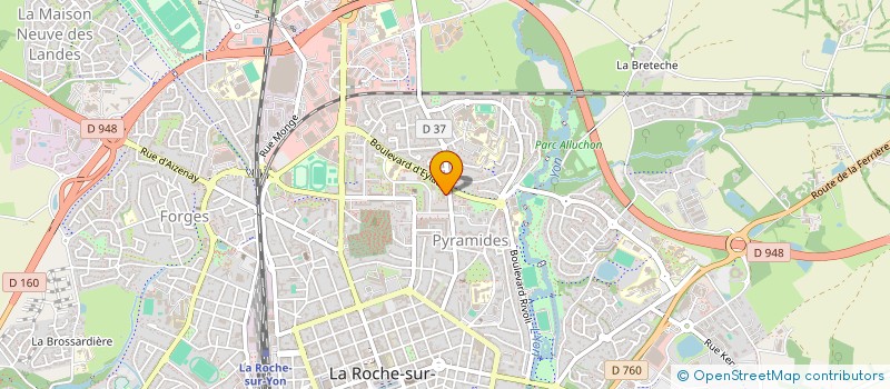 localisation de l'entreprise MADAME NOLWENN LECOQ à LA ROCHE-SUR-YON